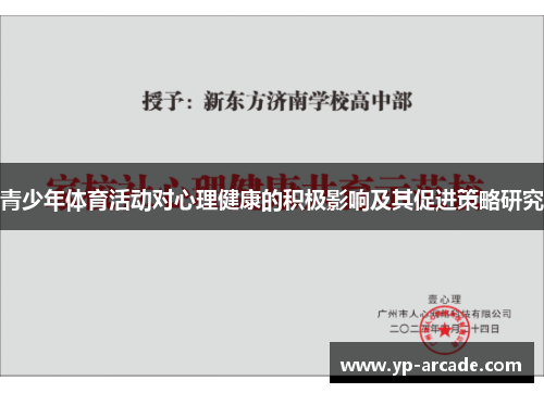 青少年体育活动对心理健康的积极影响及其促进策略研究 青少年体育活动对心理健康的积极影响及其促进策略研究
